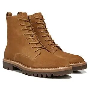 Vince Cabria Lug Water Repellent Lace Up Boots